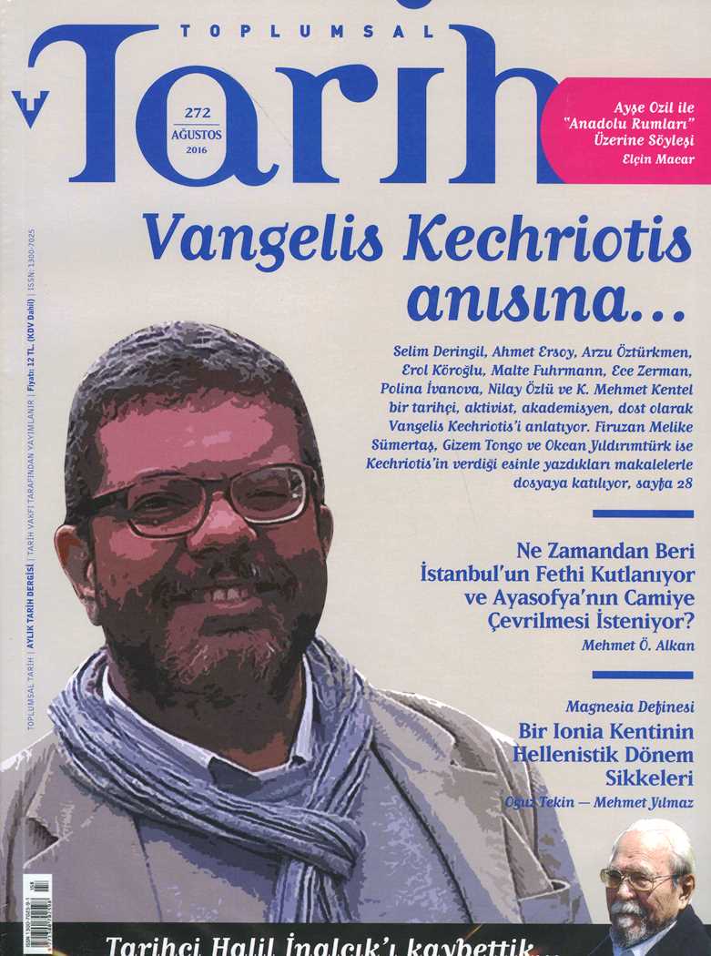 Toplumsal Tarih Dergisi Sayı 272