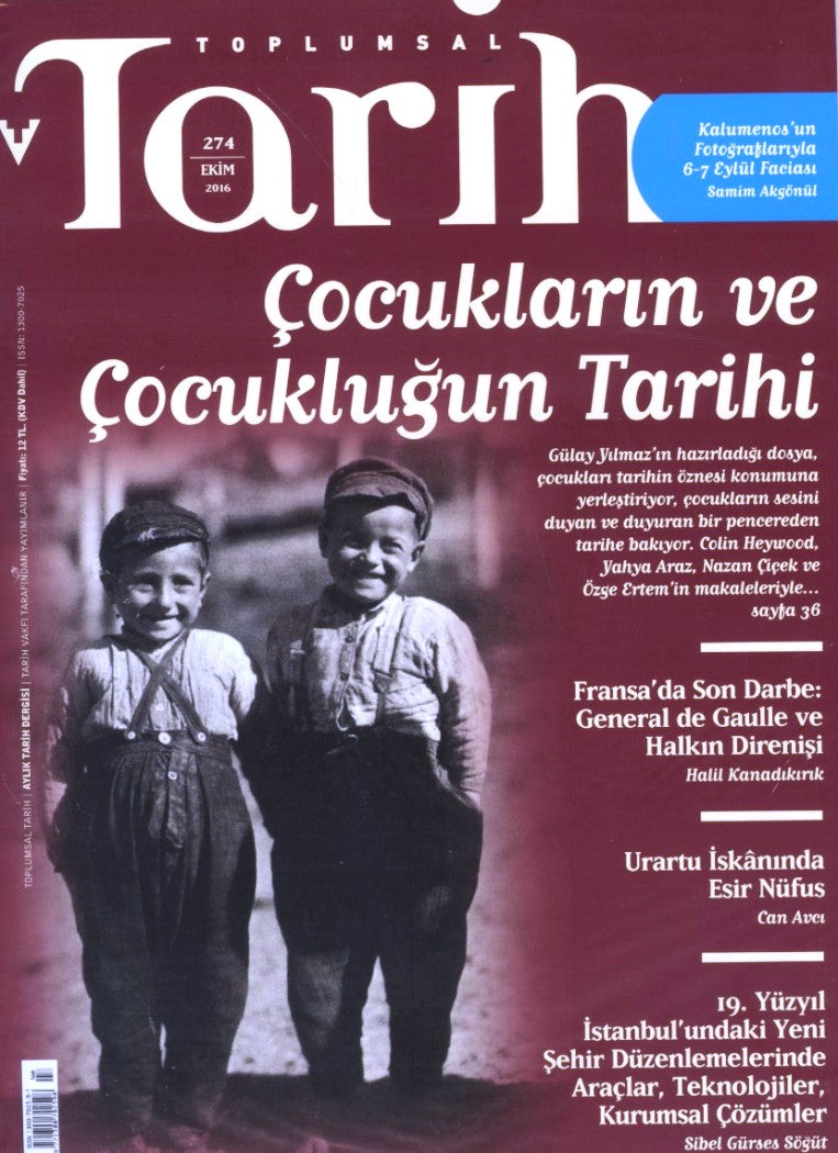Toplumsal Tarih Dergisi Sayı 274