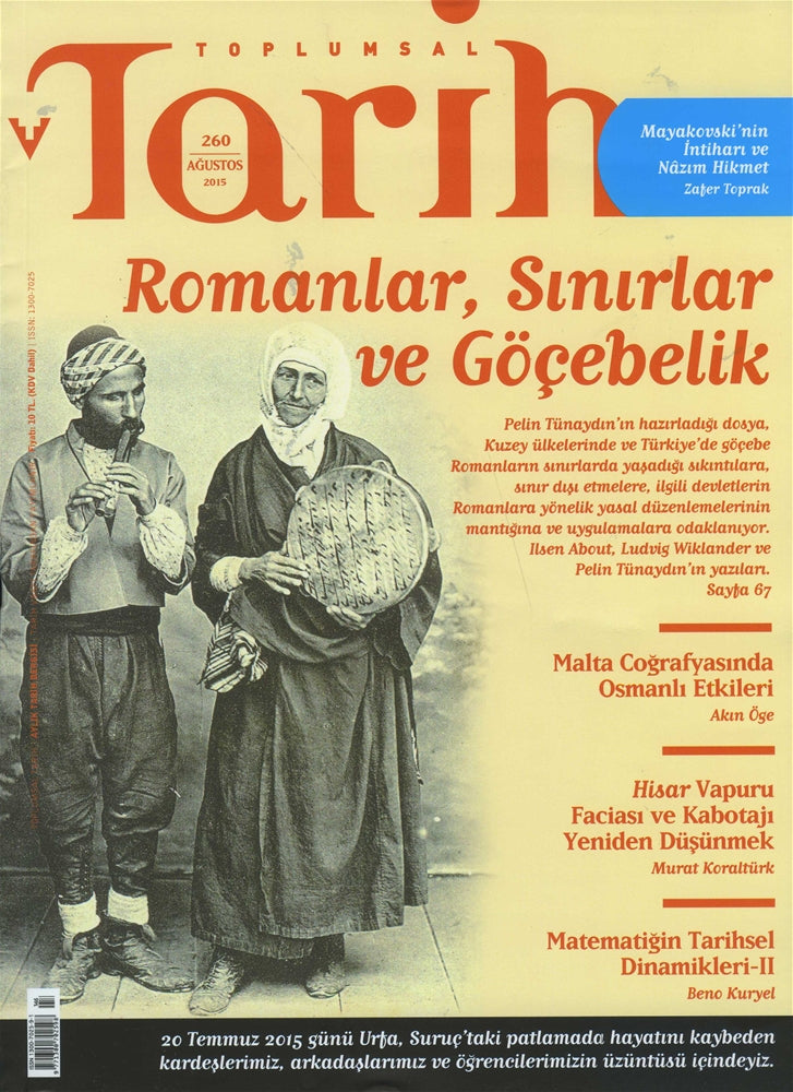Toplumsal tarih dergisi Sayı 260
