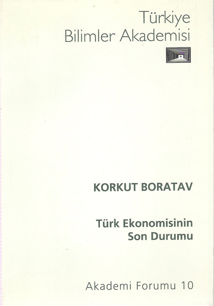 Türk Ekonomisinin Son Durumu Akademi Formu 10