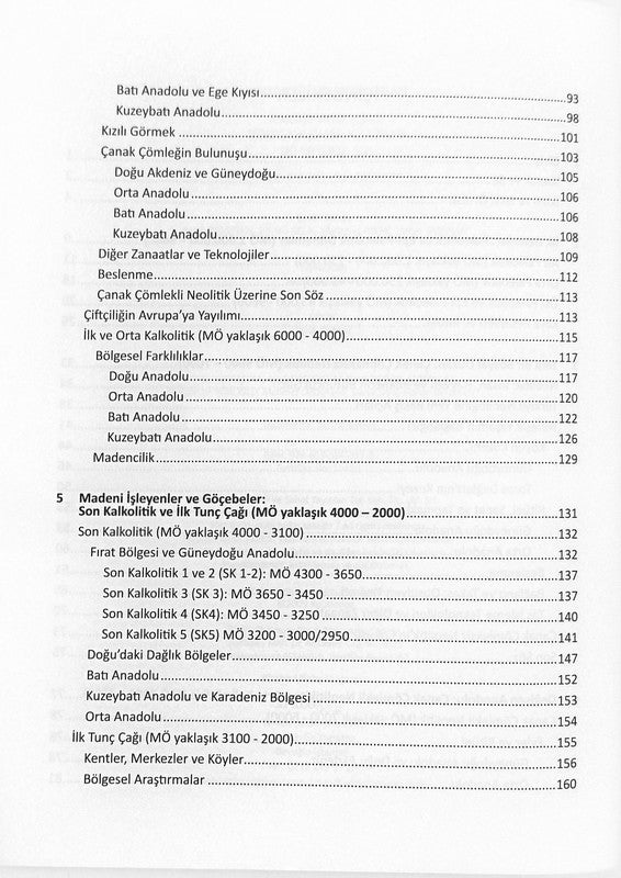 Arkeolojik Veriler Işığında Türkiye'nin En Eski Kültürleri MÖ 1.000.000-550 3