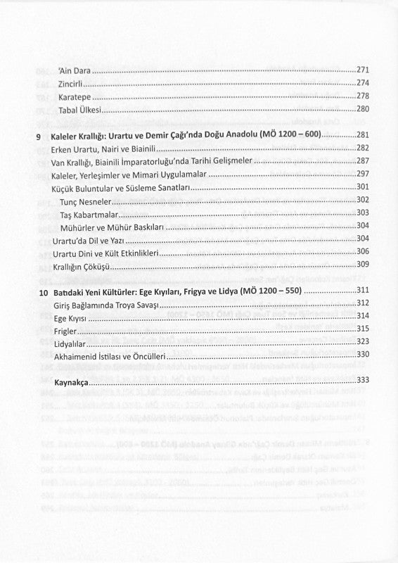 Arkeolojik Veriler Işığında Türkiye'nin En Eski Kültürleri MÖ 1.000.000-550 5