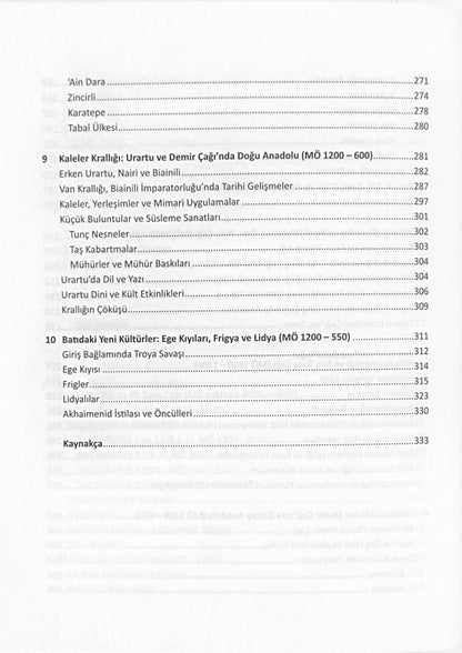 Arkeolojik Veriler Işığında Türkiye'nin En Eski Kültürleri MÖ 1.000.000-550 5