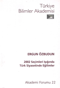 2002 Seçimleri Işığında Türk Siyasetinde Eğilimler Akademi Formu 22