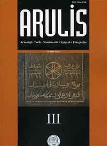 Arulis Yıl 2012 Sayı 3