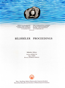 Birinci Uluslararası Anadolu Para Tarihi ve Numismatik Kongresi Bildiriler
