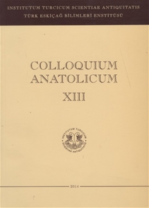 Colloquium Anatolicum XIII