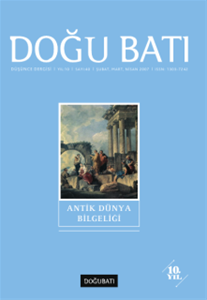 Doğu Batı : Antik Dünya Bilgeliği - Sayı 40