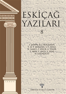 Eskiçağ Yazıları 8 - Akron 10