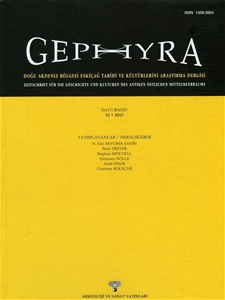 Gephyra Sayı 12 / Volume 12 - 2015