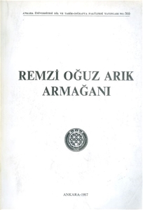 Remzi Oğuz Arık Armağanı