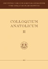  Colloquium Anatolicum II