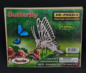 3D Kelebek Puzzle
