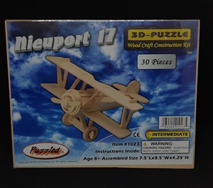 3D Uçak Puzzle