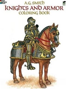 Knights and Armor Colouring Book