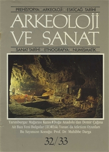 Arkeoloji ve Sanat Dergisi Sayı 32 - 33