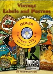 Vintage Labels and Posters CD-ROM and Book