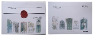 Kartpostal - DOORS (10 Adet) 