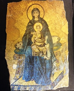 Fresk - Meryem Ana ve Çocuk İsa