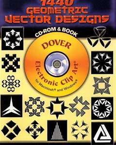 1440 Geometric Vector Designs CD-ROM and Book