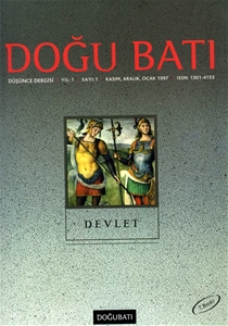 Doğu Batı Sayı 01 : Devlet 