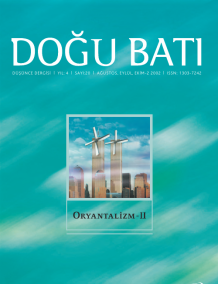 Doğu Batı : Oryantalizm II - Sayı 20