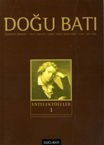 Doğu Batı : Entellektüeller I - Sayı 35