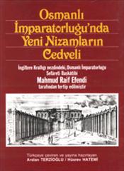 Osmanlı İmparatorluğu'nda Yeni Nizamların Cedveli