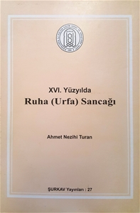 XVI. Yüzyılda Ruha (Urfa) Sancağı