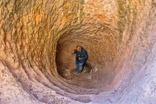 Ayn Dar Kalesi'nin gizli geçidi, kaçış ve su kaynağı amaçlı kullanılmış