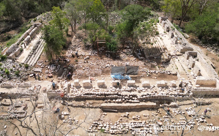 Meksika’da Mayalara Ait Saray Benzeri Görkemli Bir Yapı Bulundu
