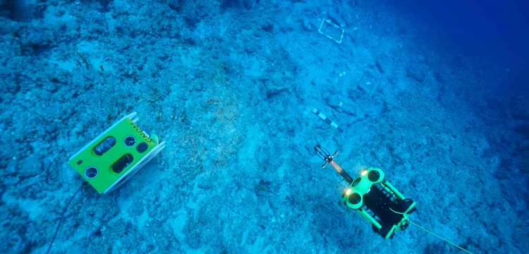 Robot su altı arkeologları dalgıçların inemediği yerlerde arkeolojik eser arıyor