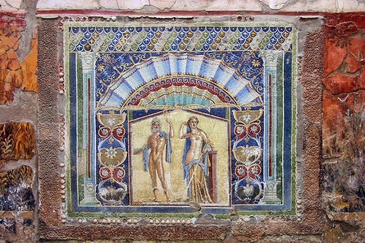 Herculaneum Antik Kenti: Neptün ve Amphitrite Evi