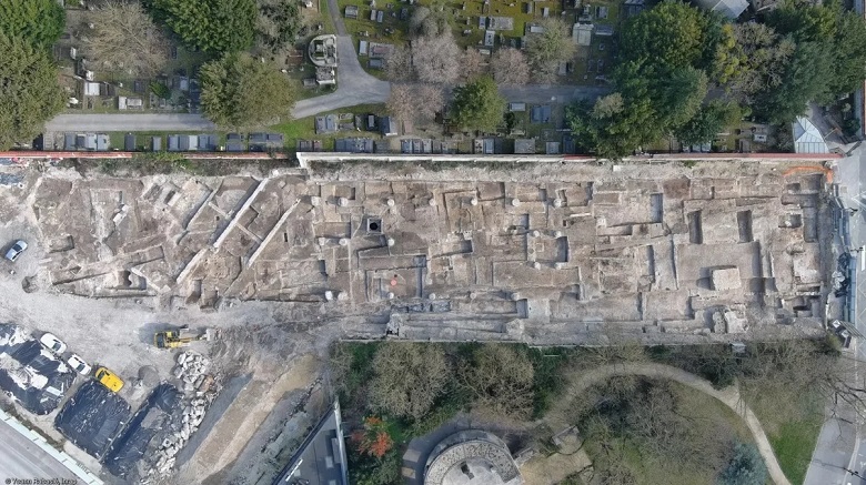 Fransa’da keşfedilen anıtsal Roma kompleksi