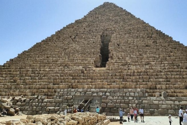 Menkaure Piramidinde Gizli Bir Giriş Bulunmuş Olabilir