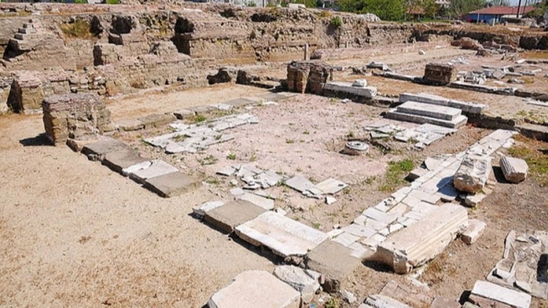 Perinthos Antik Kenti’nde su altında yapılan araştırmalarda gemi enkazı tespit edildi