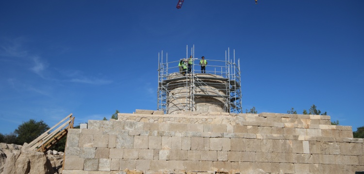 Patara Deniz Feneri restorasyonu sürüyor