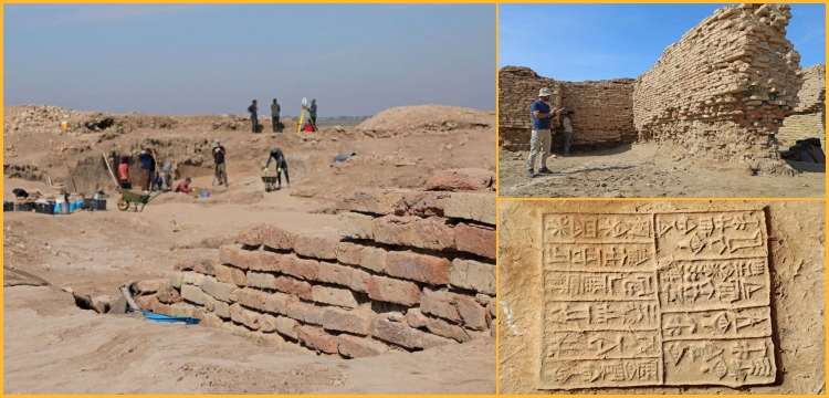 Güney Irak'ta Sümerlere ait 4500 yıllık saray kalıntıları bulundu