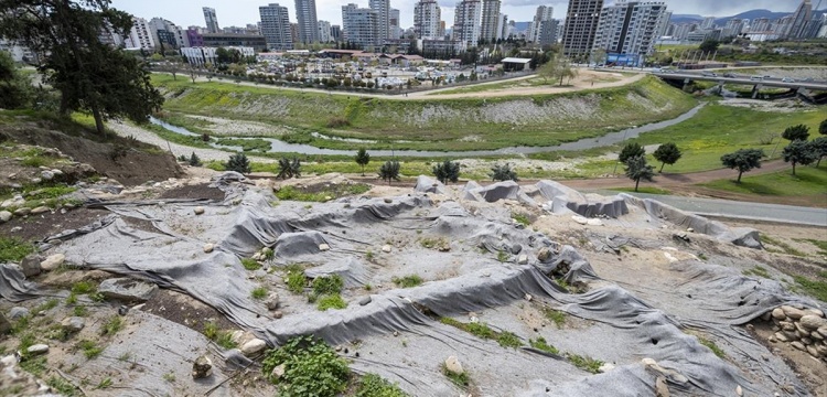 Yumuktepe Höyüğü'nde arkeopark çalışmaları sürüyor