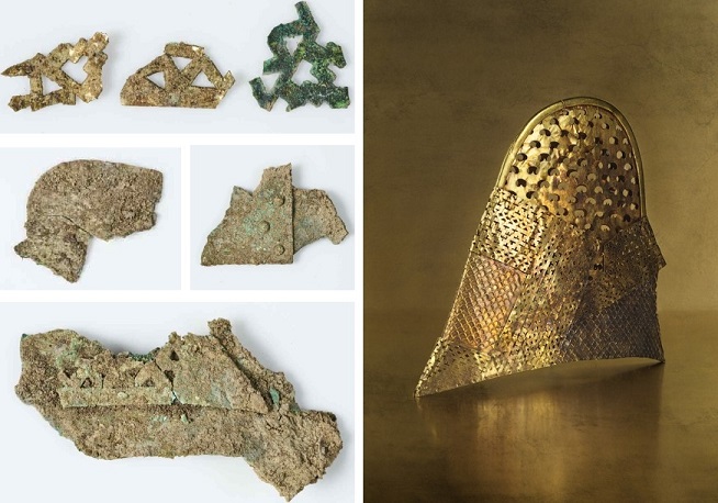 Antik Silla Komutanının Nadir Zırhı ve Yaldızlı Bronz Tacı Gyeongju'da Keşfedildi