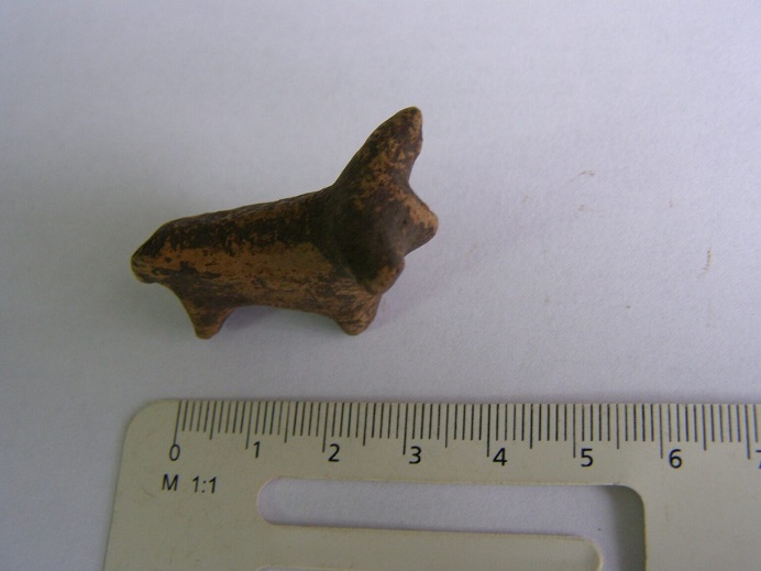 Galiçya'da 6.000 Yıllık Bir Tripilli Kil Boğa Figürü Bulundu