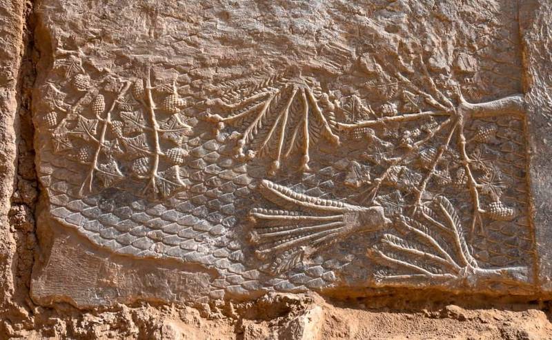 Musul’da Asur dönemi anıtsal kaya oyma kabartması ortaya çıkarıldı
