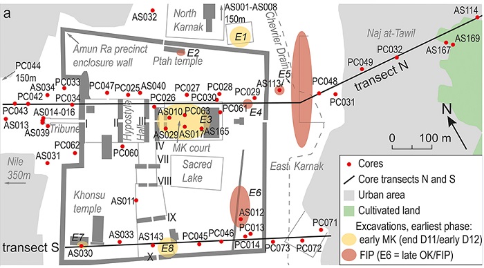 Yeni bir araştırmaya göre, Mısır'daki Karnak Tapınağı, yaratılış efsanelerindeki gibi sudan yükselmiş olabilir.