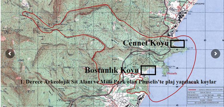 Phaselis'te halk ve sivil toplum örgütleri ile Bakanlık arasındaki anlaşmazlık sürüyor