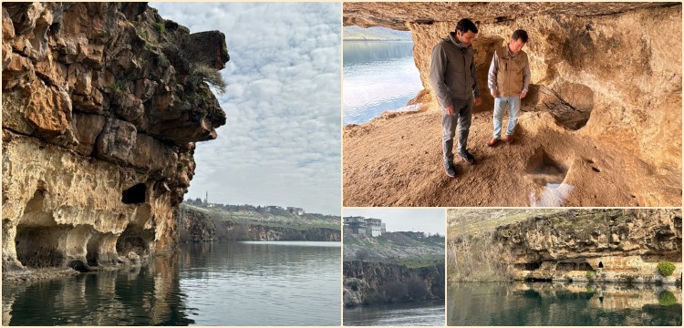 Fırat Nehri kenarındaki mağaraların tarihi ve arkeolojik önemleri araştırılıyor