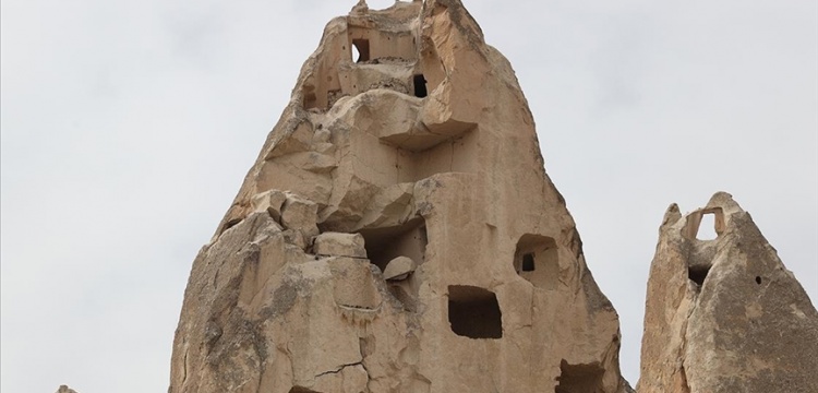 Kapadokya'da bazı peribacaları çökme tehlikesi altında: 4 peribacası restore ediliyor