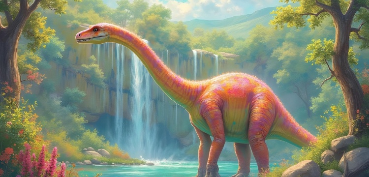 Fosilin midesinden çıkan bitkiler uzun boyunlu dinozorların nasıl beslendiğini gösterdi