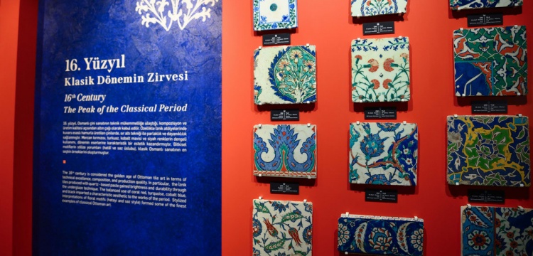 Topkapı Sarayı’nda Mabeyn Yolu Çini Sanat Galerisi Açıldı