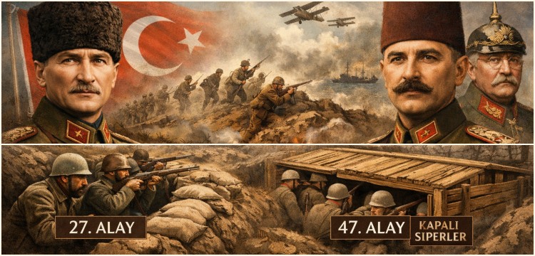 Çanakkale Savaşı'nda siper tartışması, 2 cephe arasındaki fark ve şehit düşen alay