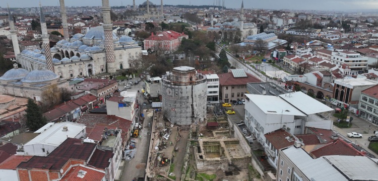 Edirne Makedon Kulesi Restorasyonunda Son Aşama: 2026’da Ziyarete Açılıyor
